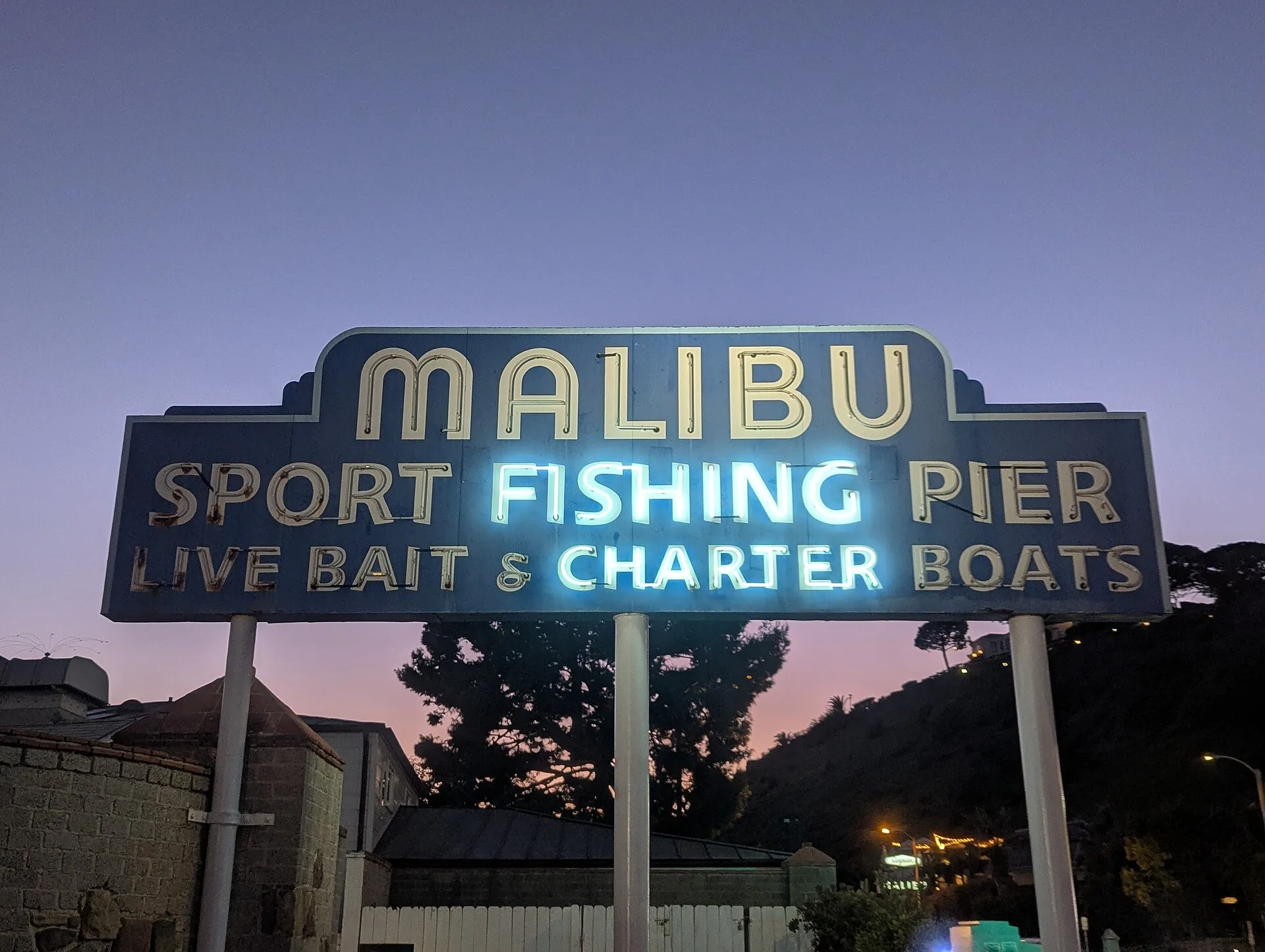the Malibu Pier, Malibu, CA